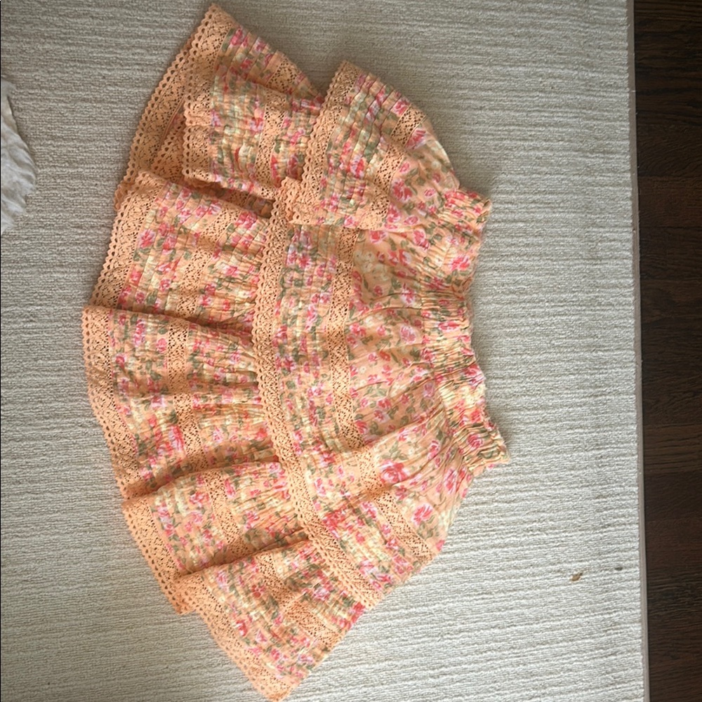 Floral Lace Skirt